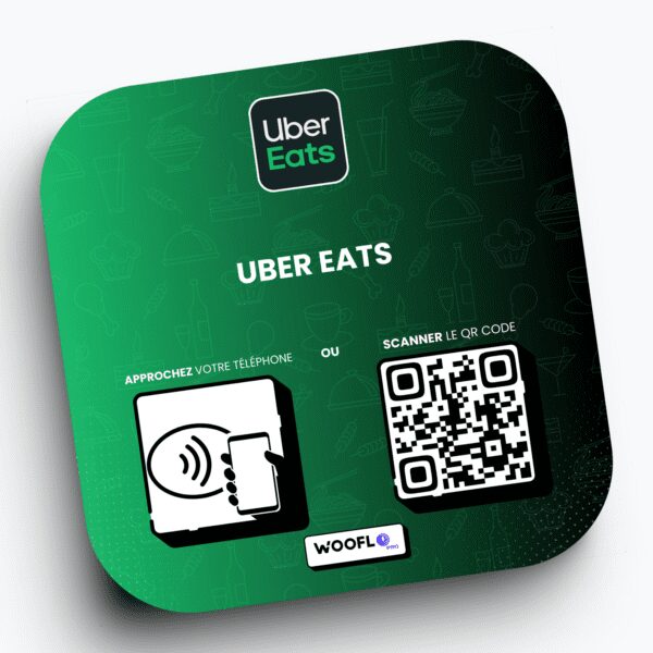 NFC Plate Uber Eats