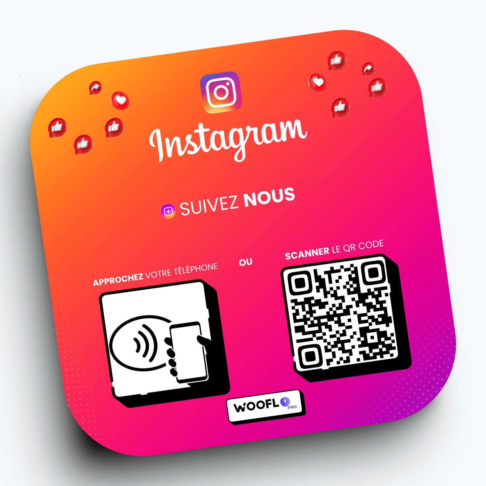 instagram-min NFC Plate Instagram - Image 1