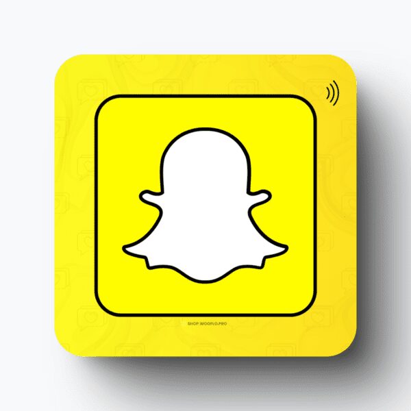 Plaque NFC Snapchat 2.0 Moderna ™