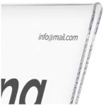 "T-Form" poster holder in standard format, anti-reflective, 0.7 mm - Image 5