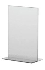 "T-Form" poster holder in standard format, anti-reflective, 0.7 mm